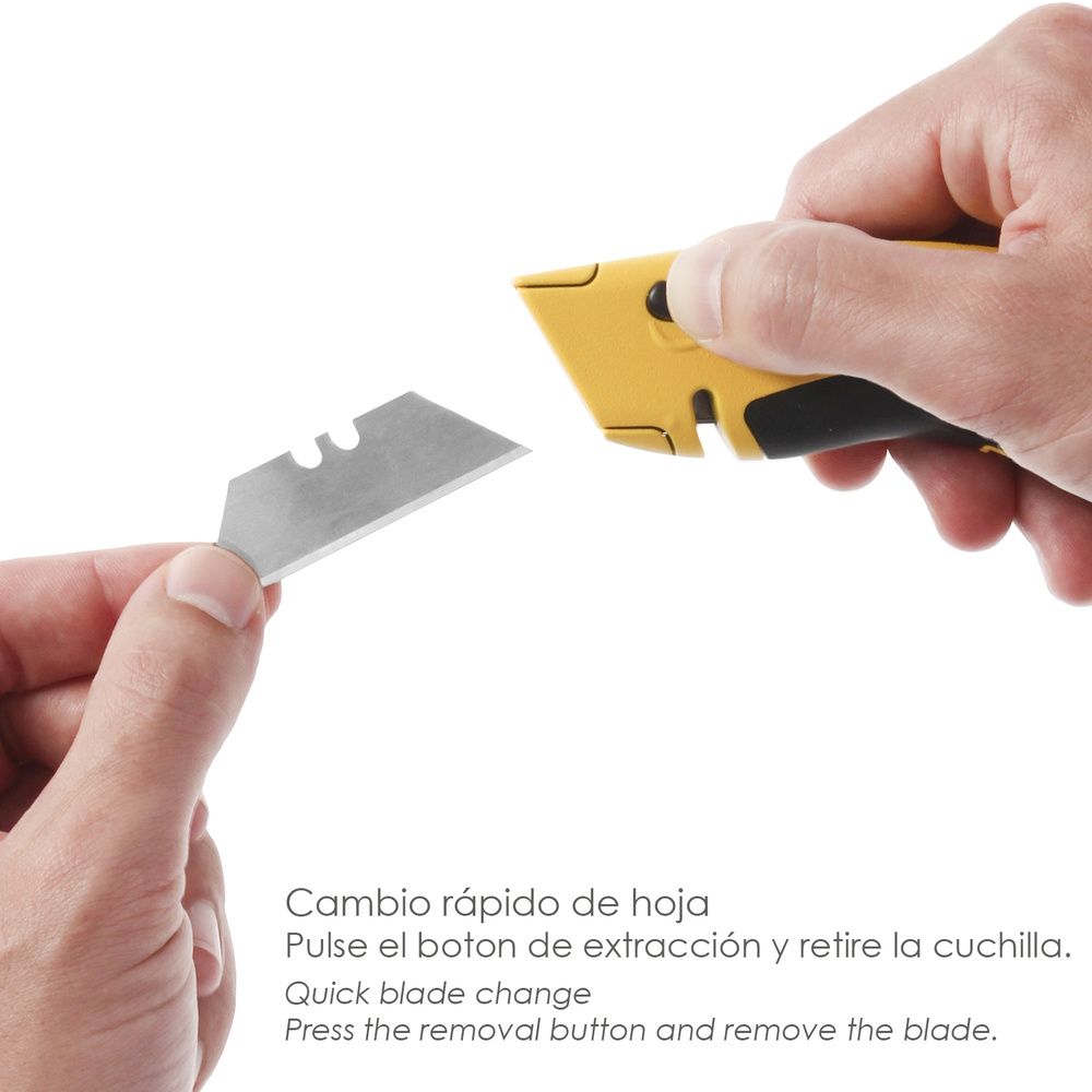 Cutter Con Hoja Retractil - Medida: 180 mm. 6
